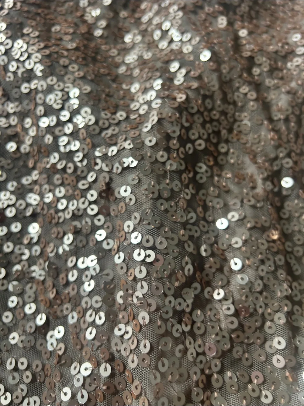 GAP Girls Metallic Sequin Dress in Gold